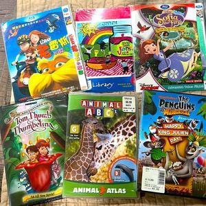 DVDs, brand new, unopened - 6